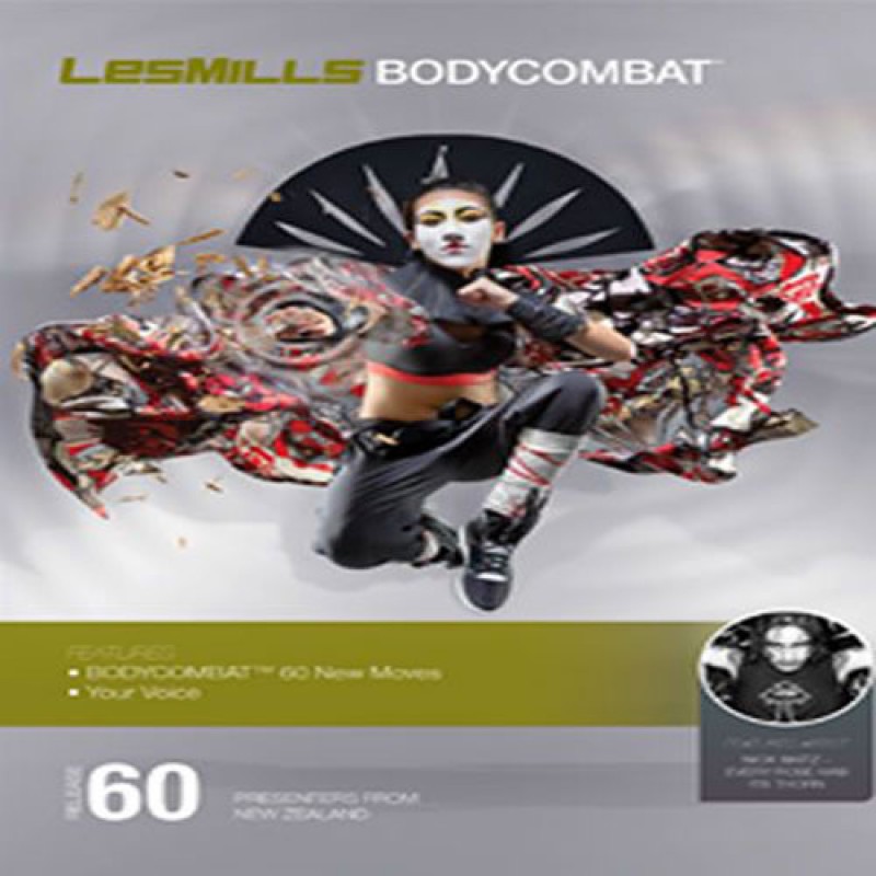 BODYCOMBAT 60 DVD, CD,& Choreo Notes BODY COMBAT 60